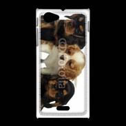 Coque Sony Xpéria J Chiot King Charles