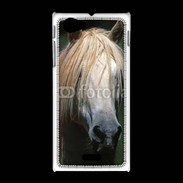 Coque Sony Xpéria J Cheval camarguais