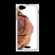 Coque Sony Xpéria J Mastiff marron
