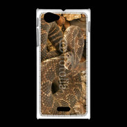 Coque Sony Xpéria J Serpent à sonnette