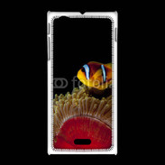 Coque Sony Xpéria J Poisson clown