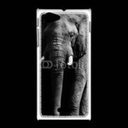 Coque Sony Xpéria J Éléphant 2