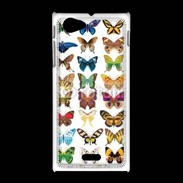 Coque Sony Xpéria J Tableau de papillons