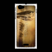 Coque Sony Xpéria J groupe d'éléphants