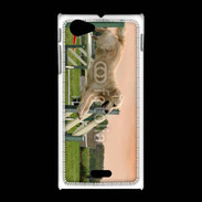 Coque Sony Xpéria J Agility Golden retriever