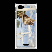 Coque Sony Xpéria J Agility saut d'obstacle