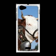 Coque Sony Xpéria J Vache de race Abondance Savoie