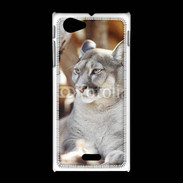 Coque Sony Xpéria J Cougar du Canada