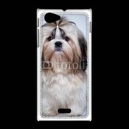 Coque Sony Xpéria J Chiot Shihtzu