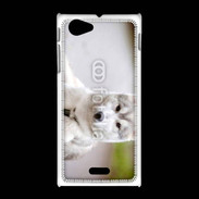 Coque Sony Xpéria J Chien Husky de Sibérie 2
