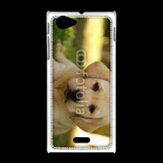 Coque Sony Xpéria J Chiot labrador 4