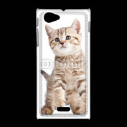 Coque Sony Xpéria J Adorable chaton 7