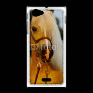 Coque Sony Xpéria J Portrait de cheval 1