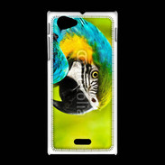 Coque Sony Xpéria J Macaw africain bleu et jaune