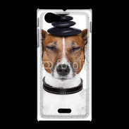 Coque Sony Xpéria J Chien zen