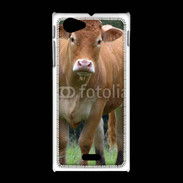 Coque Sony Xpéria J Vache de race limousine
