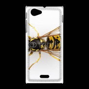 Coque Sony Xpéria J Guêpe vue de dessus