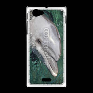 Coque Sony Xpéria J Tête de dauphin 1