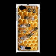 Coque Sony Xpéria J Abeilles dans une ruche