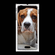 Coque Sony Xpéria J Portrait de Beagle 5