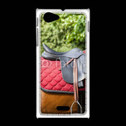 Coque Sony Xpéria J Selle de cheval