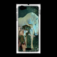 Coque Sony Xpéria J Licorne
