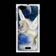 Coque Sony Xpéria J Licorne 2