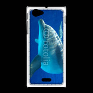 Coque Sony Xpéria J Portrait de dauphin 5