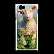 Coque Sony Xpéria J Portrait d'un agneau
