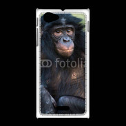 Coque Sony Xpéria J Portrait d'un Bonobo