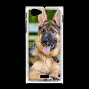 Coque Sony Xpéria J Portrait d'un berger allemand adulte