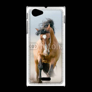 Coque Sony Xpéria J Portrait de cheval 55