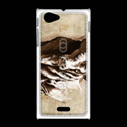 Coque Sony Xpéria J Taureau en dessin