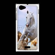 Coque Sony Xpéria J Chevaux dans la prairie 2