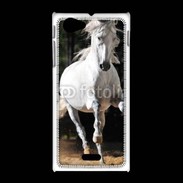 Coque Sony Xpéria J Cheval blanc 110