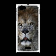 Coque Sony Xpéria J Regard de Lion 900