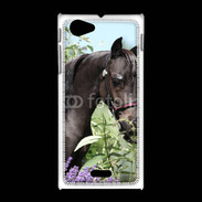 Coque Sony Xpéria J Cheval et nature 75