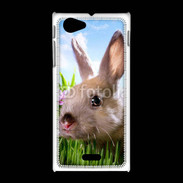 Coque Sony Xpéria J Portrait de lapin 610