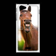 Coque Sony Xpéria J hennissement cheval