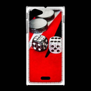 Coque Sony Xpéria J Backgammon