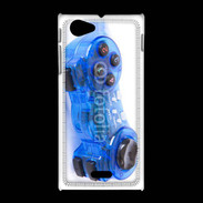 Coque Sony Xpéria J Manette de jeux bleue