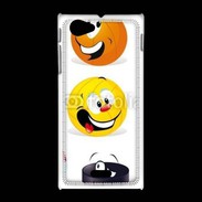 Coque Sony Xpéria J Sourires de ballons