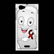 Coque Sony Xpéria J Préservatif 2