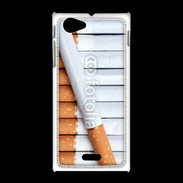 Coque Sony Xpéria J Fond avec cigarettes