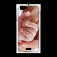 Coque Sony Xpéria J Main de bébé