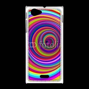 Coque Sony Xpéria J Fond Hypnotique 