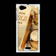 Coque Sony Xpéria J Lingot et pièces d'or