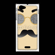 Coque Sony Xpéria J Moustache 5