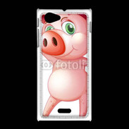 Coque Sony Xpéria J Humour de cochon