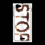Coque Sony Xpéria J Stop à la cigarette